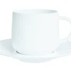 ARCOROC Sous tasse rond blanc verre opal Ø 15,4 cm Intensity Baril Best
