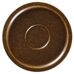 Sous tasse rond bronze porcelaine vitrifiée Ø 16,3 cm stone Ease - RAK Online