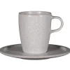 Sous tasse rond gris porcelaine vitrifiée Ø 16,3 cm stone Ease - RAK Clearance