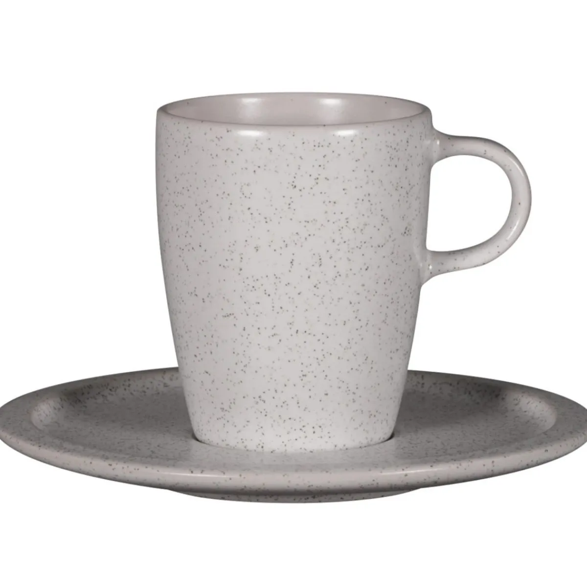 Sous tasse rond gris porcelaine vitrifiée Ø 16,3 cm stone Ease - RAK Clearance