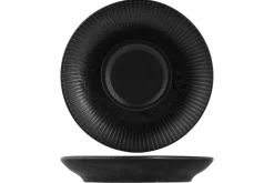 PROOF Sous tasse rond noir porcelaine Ø 13,5 cm Tonati Best