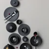 REVOL Sous-tasse rond noir porcelaine culinaire Ø 14 cm Pekoe New