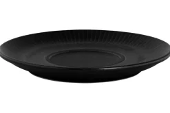 PROOF Sous tasse rond noir porcelaine Ø 16 cm Tonati Hot