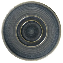 Sous tasse à thé déjeuner Jade porcelaine vitrifiée Ø 15,5 cm stone Spot - RAK