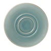 RAK Sous tasse à thé déjeuner rond Saphire porcelaine vitrifiée Ø 15,5 cm stone Spot New