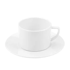 Sous-tasse à thé rond blanc mélamine Ø 15 cm Prestige - PLATEX Hot