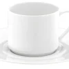PILLIVUYT Sous tasse à thé rond blanc porcelaine pillénium Ø 16,4 cm Valencay Discount