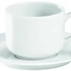 PILLIVUYT Sous tasse à thé rond blanc porcelaine culinaire Ø 16,5 cm Sancerre Online