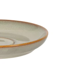 Sous tasse à thé rond gris bleu porcelaine Ø 14 cm Serena - PRO.MUNDI Hot