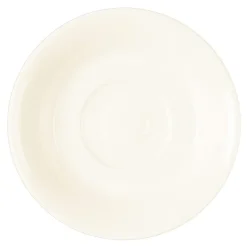 RAK Sous-tasse à thé rond ivoire porcelaine vitrifiée Ø 15 cm Fine Dine