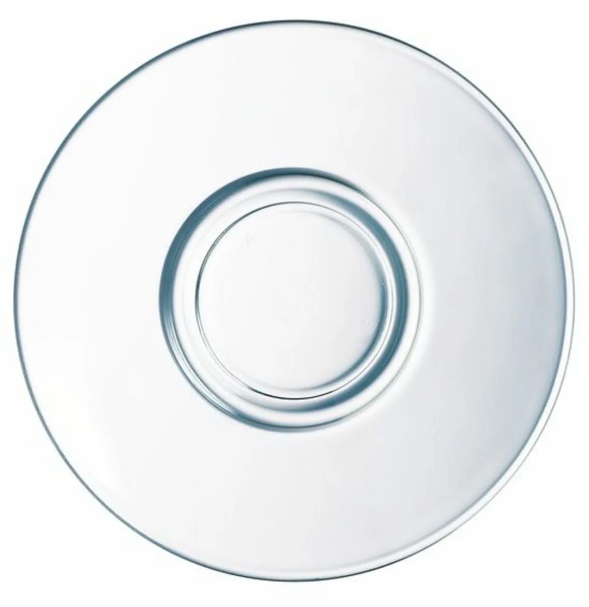 Sous-tasse à thé rond transparent verre trempé Ø 14 cm Aroma - ARCOROC New