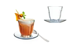 ARCOROC Sous tasse à thé transparent verre trempé Ø 140 mm Best