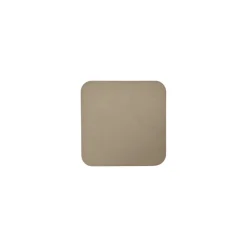 SONOLYS Sous verre carré beige PVC 11x11 cm Best