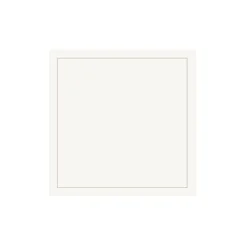 Sous verre carré blanc coton 11x11 cm Oxstal (2000 pièces) - EARTH ESSENTIALS New