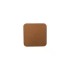 SONOLYS Sous verre carré camel PVC 11x11 cm New