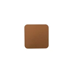 SONOLYS Sous verre carré camel PVC 11x11 cm New