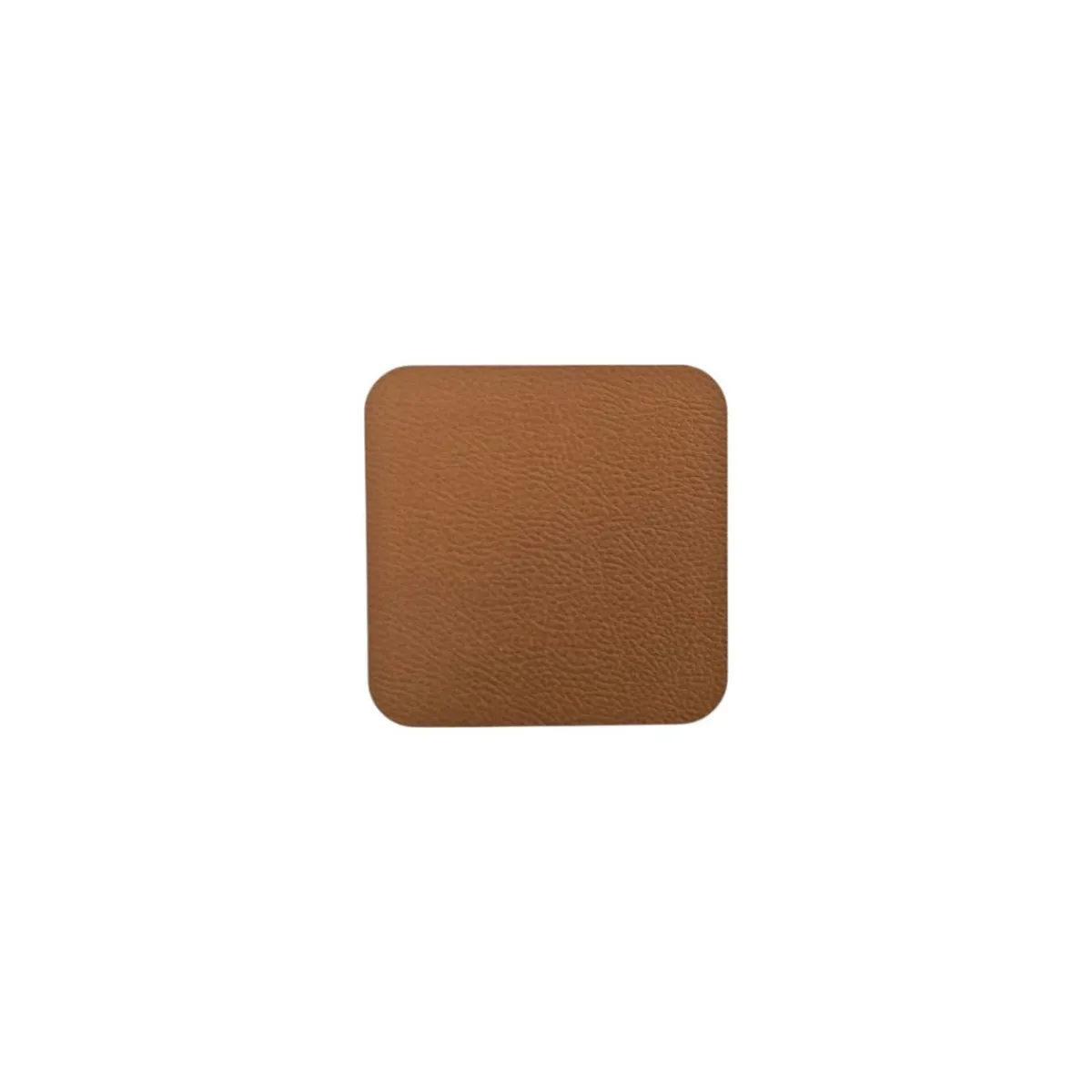 SONOLYS Sous verre carré camel PVC 11x11 cm New