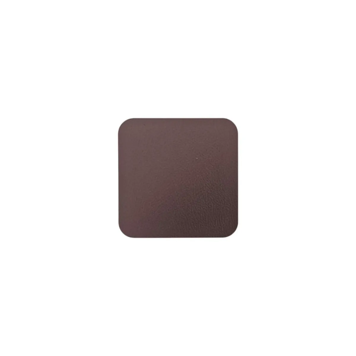 Sous verre carré chocolat PVC 11x11 cm - SONOLYS Sale