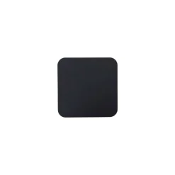 SONOLYS Sous verre carré noir PVC 11x11 cm Outlet
