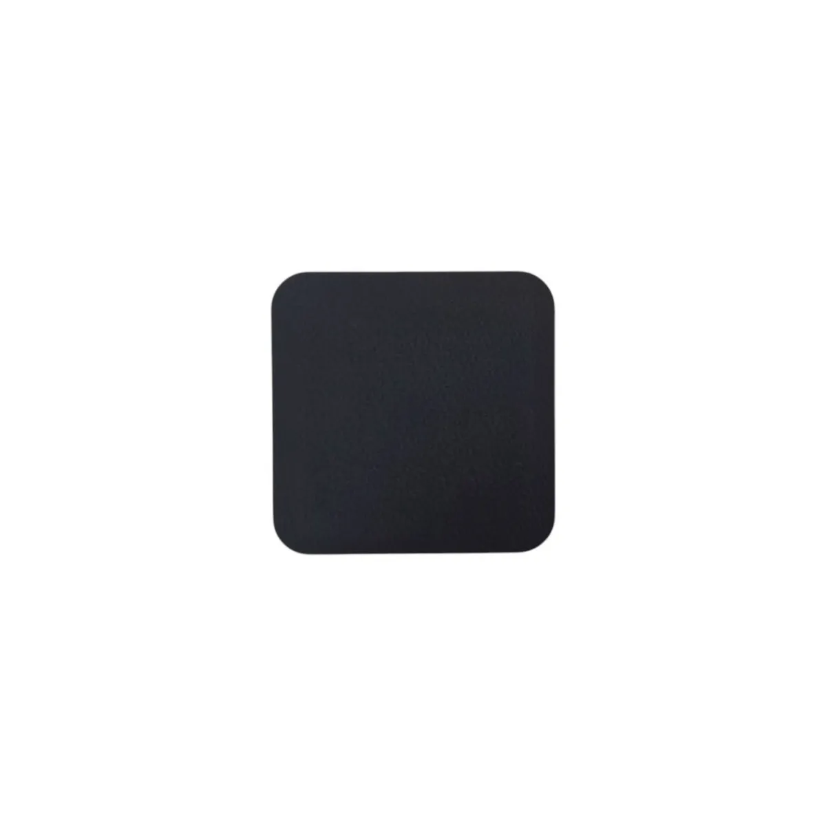 SONOLYS Sous verre carré noir PVC 11x11 cm Outlet