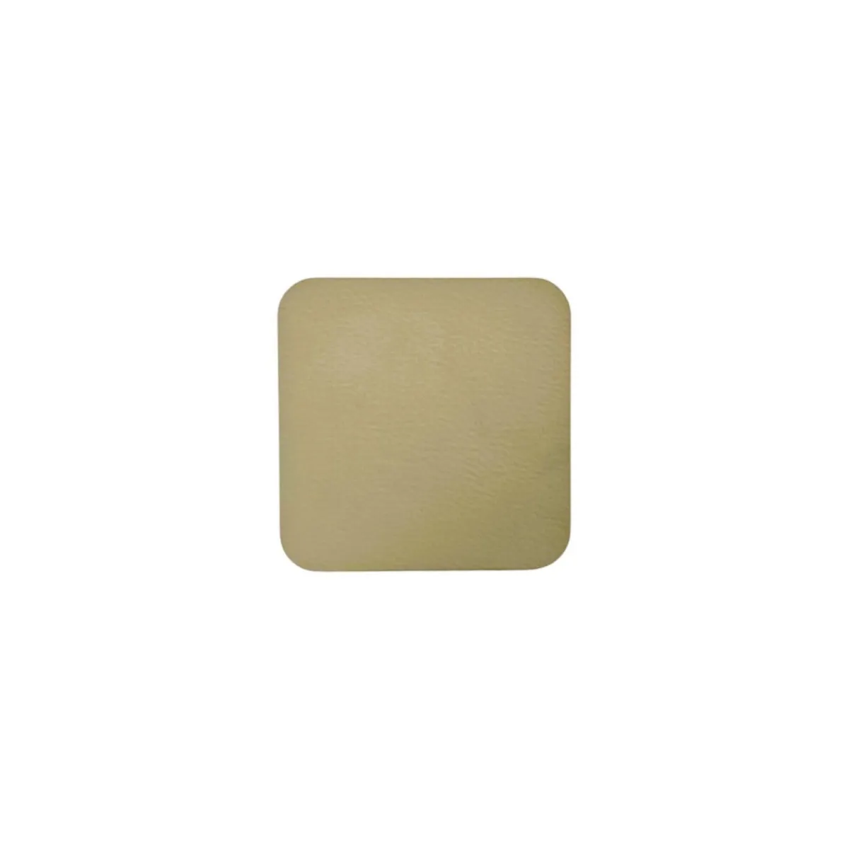 SONOLYS Sous verre carré vert tilleul PVC 11x11 cm Hot