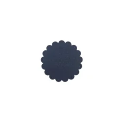 Sous verre encre PVC Ø 12 cm Flower - SONOLYS