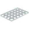 Aucune Séparateur bas 24 cases gris plastique 55,4x35,4x5,8 cm Best