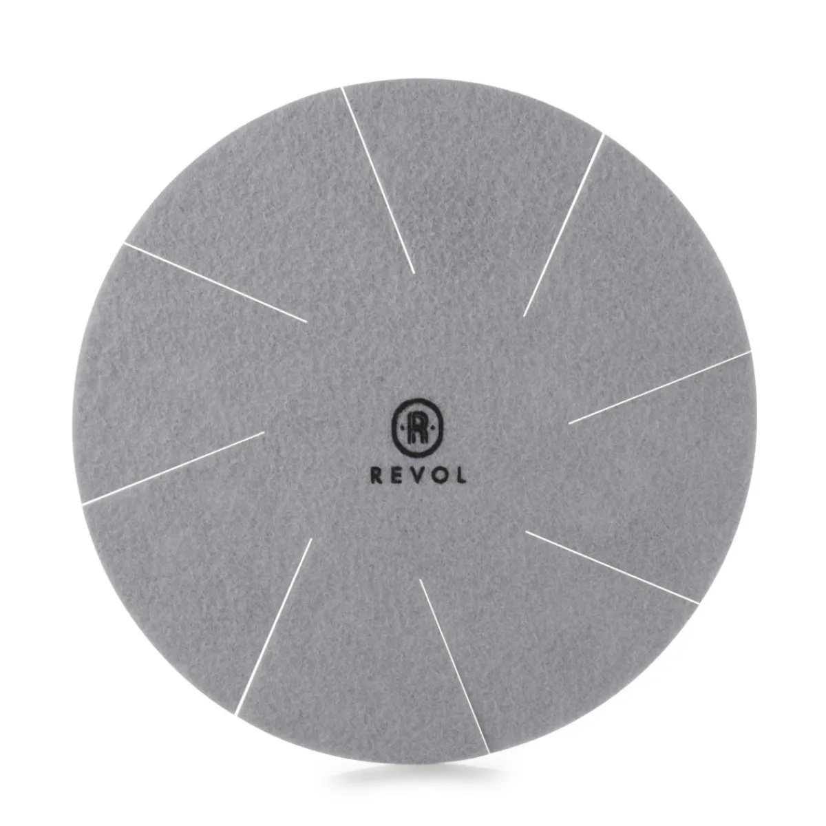 Séparateur d'assiettes rond gris non tissé Ø 18 cm - REVOL Online