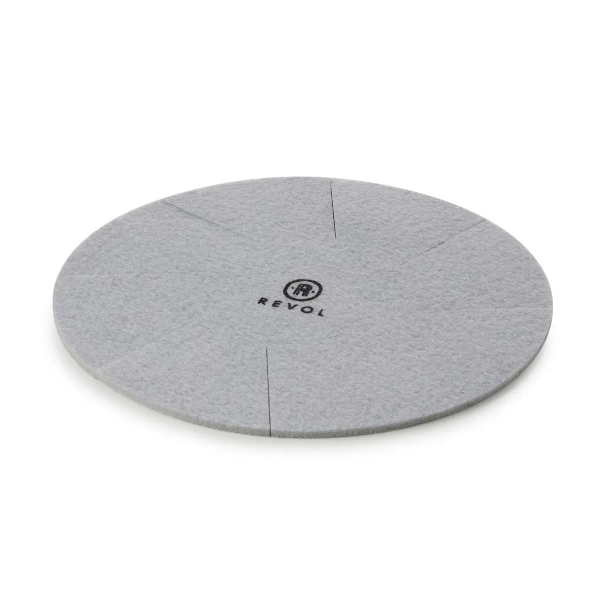 Séparateur d'assiettes rond gris non tissé Ø 18 cm - REVOL Online