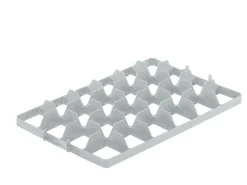 Séparateur haut 24 cases gris plastique 55,4x35,4x5,8 cm - Aucune Outlet