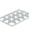 Aucune Séparateur haut 15 cases gris plastique 55,4x35,4x5,8 cm Online