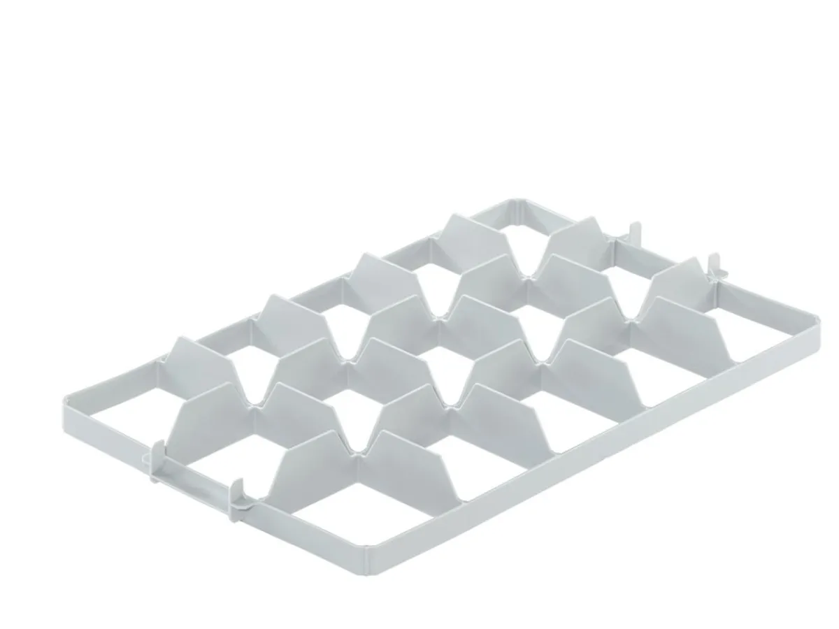 Aucune Séparateur haut 15 cases gris plastique 55,4x35,4x5,8 cm Online