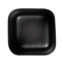 Sucrier carré noir porcelaine 23 cl 8 cm Fractal - RAK Hot