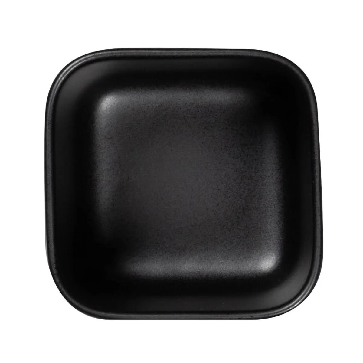 Sucrier carré noir porcelaine 23 cl 8 cm Fractal - RAK Hot