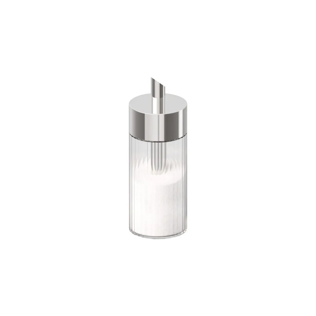 Sucrier doseur rond transparent verre 20 cl Ø 6 cm The Grid - APS Clearance