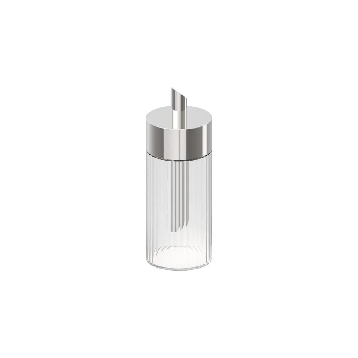 Sucrier doseur rond transparent verre 20 cl Ø 6 cm The Grid - APS Clearance