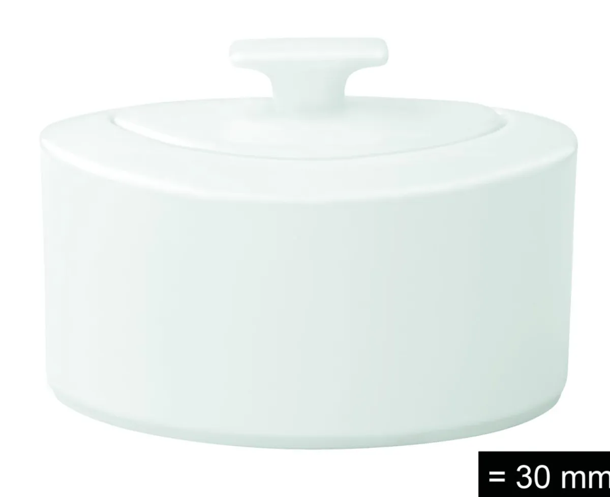 Sucrier rond ivoire porcelaine bone china 33 cl Modern Grace - VILLEROY & BOCH Clearance