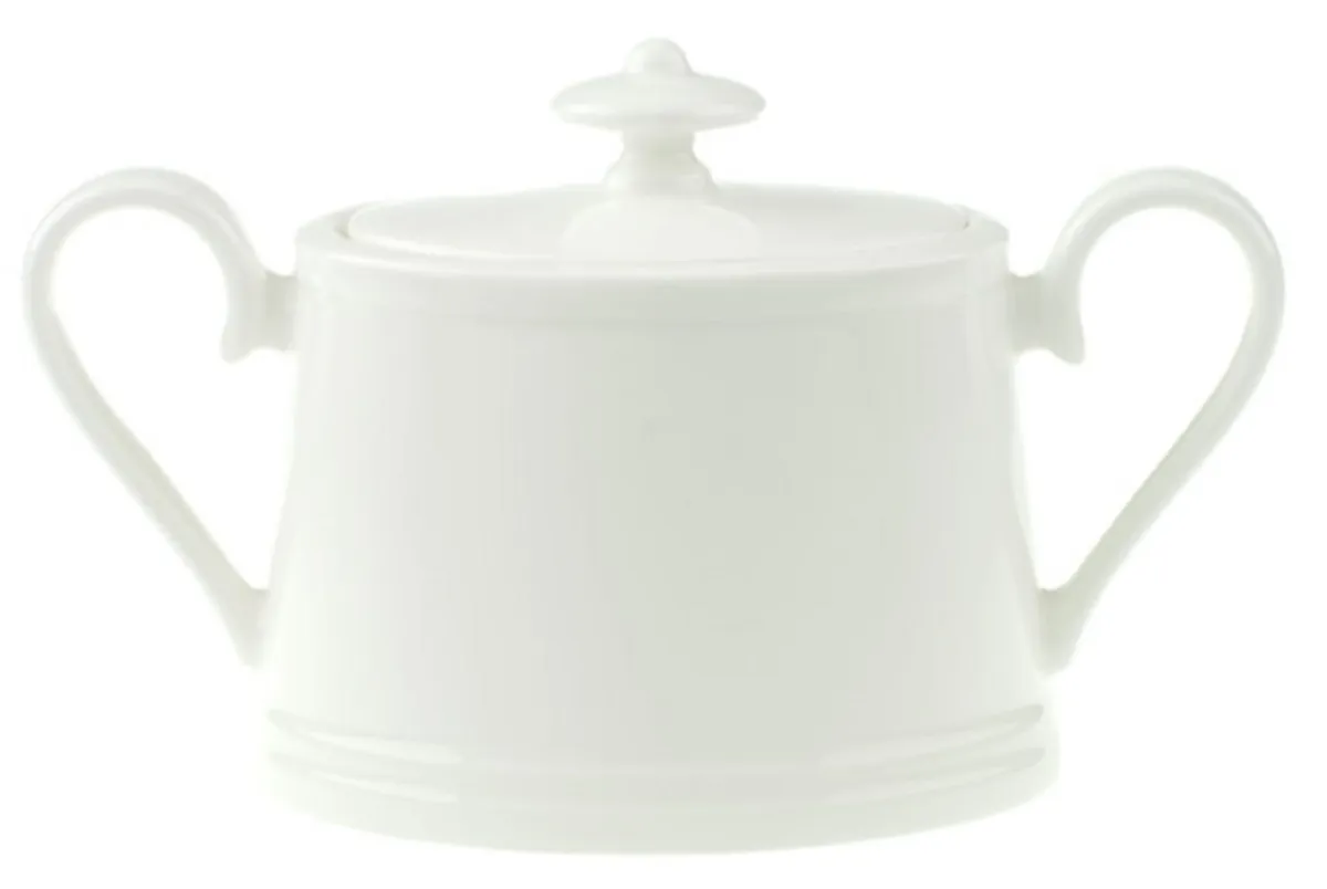 VILLEROY & BOCH Sucrier rond ivoire porcelaine bone china 35 cl Stella