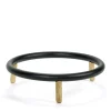 Supp bol studio simple métal noir Ø 27 cm 7,5 cm - SERAX New
