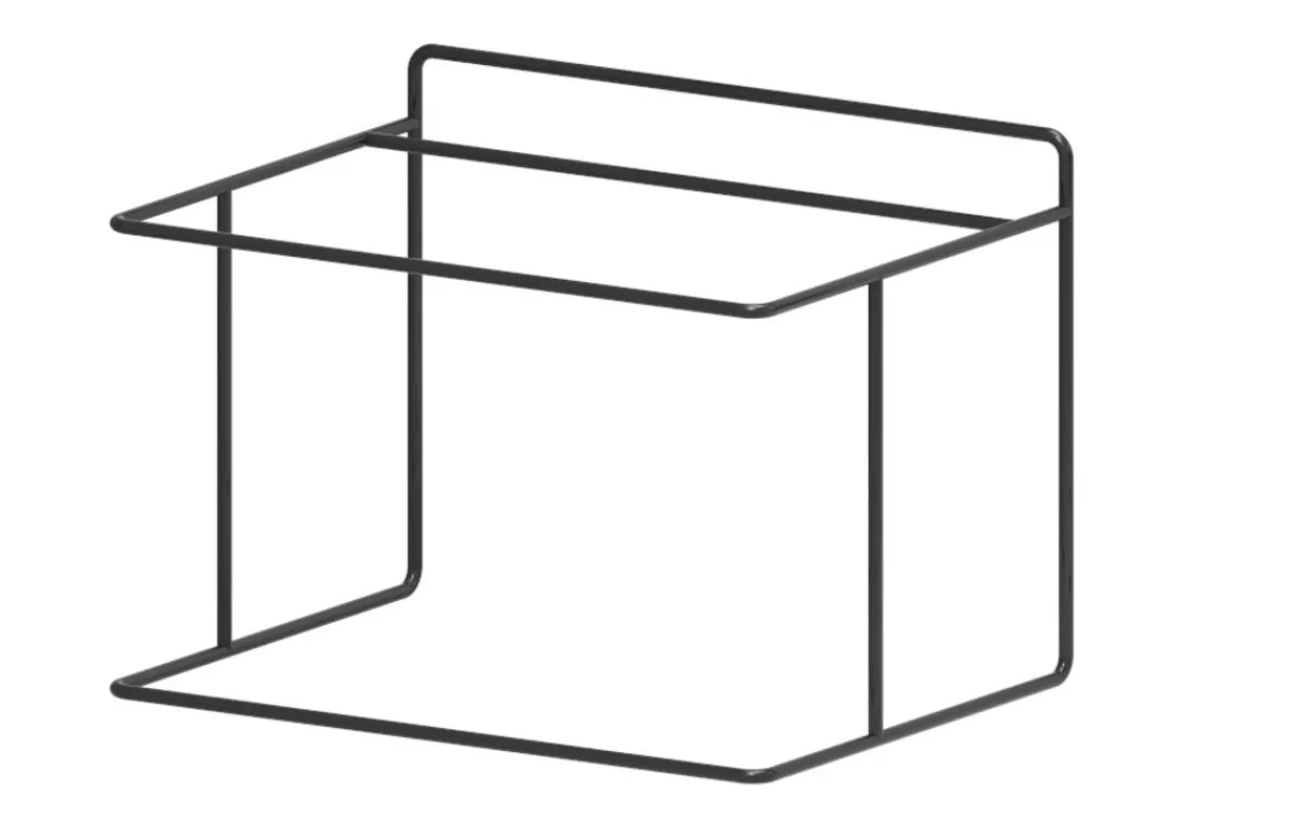 Support acier noir 42x30,8x29,8 cm Evento - DEGRENNE New