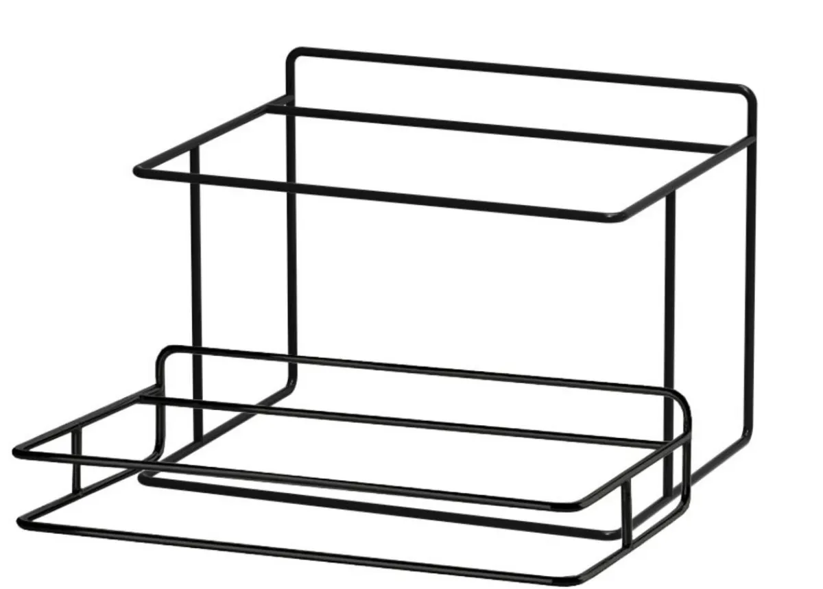 Support acier noir 42x30,8x29,8 cm Evento - DEGRENNE New