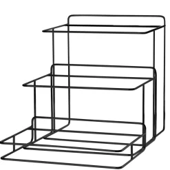 DEGRENNE Support acier noir 44x30,8x10,8 cm Evento Clearance