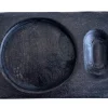 DE LA ROCA Support bouteille noir 15x11 cm Clearance