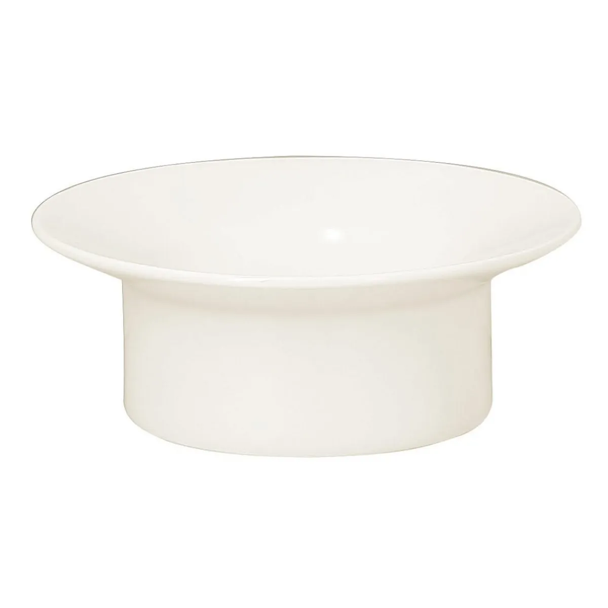 RAK Support plat rond blanc porcelaine vitrifiée Ø 12,5 cm Chill Outlet