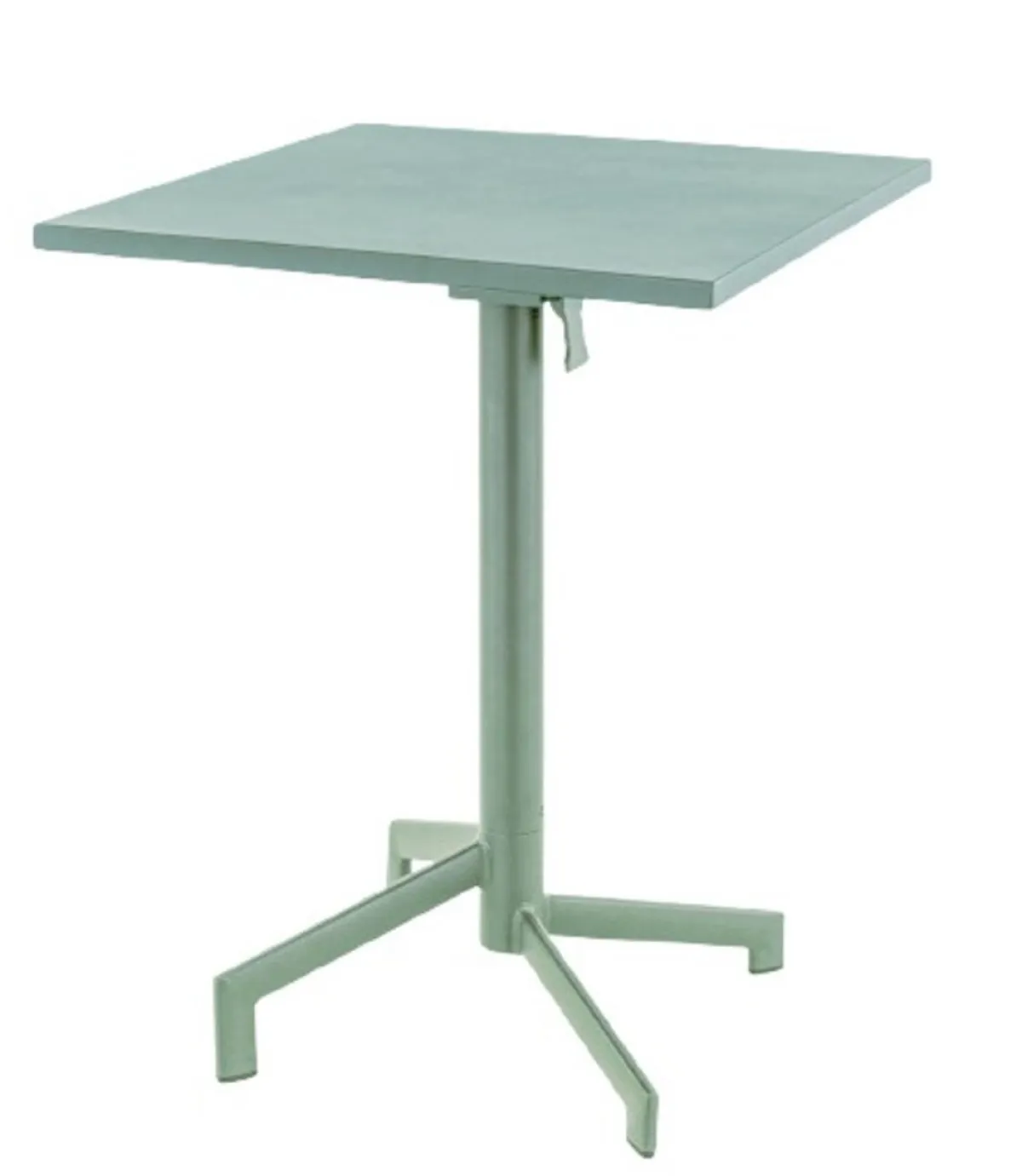 Table avec système pliant d'extérieur vert sauge 60x60 cm Pigalle - FLEXMOB Clearance