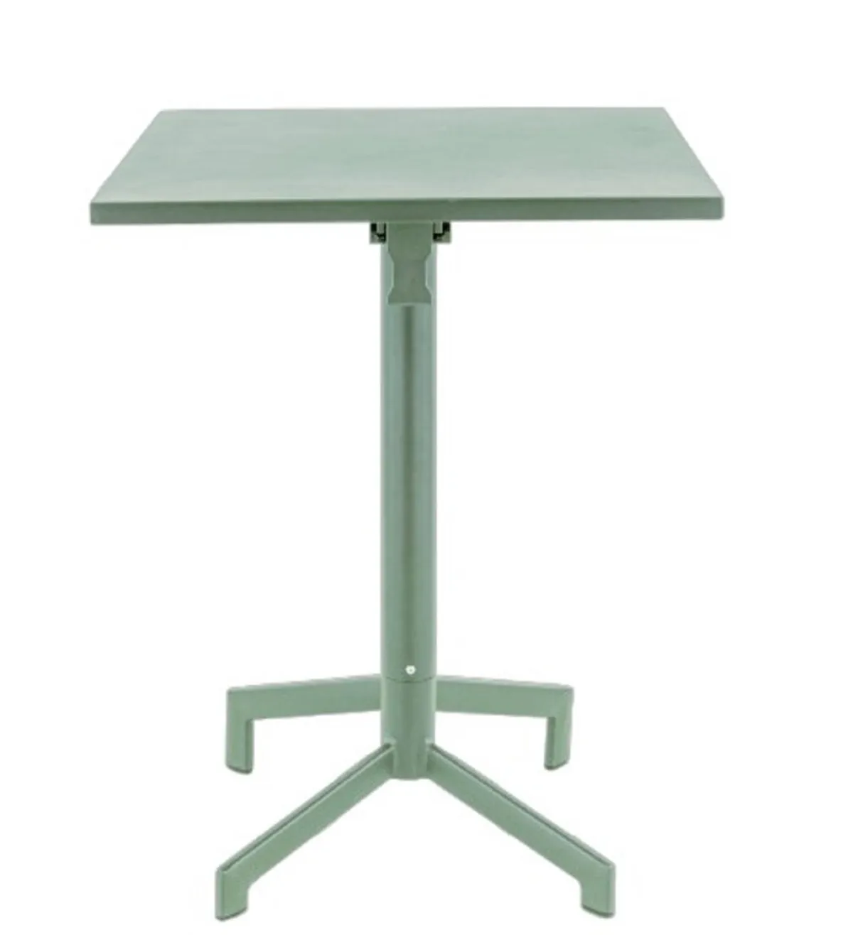 Table avec système pliant d'extérieur vert sauge 60x60 cm Pigalle - FLEXMOB Clearance