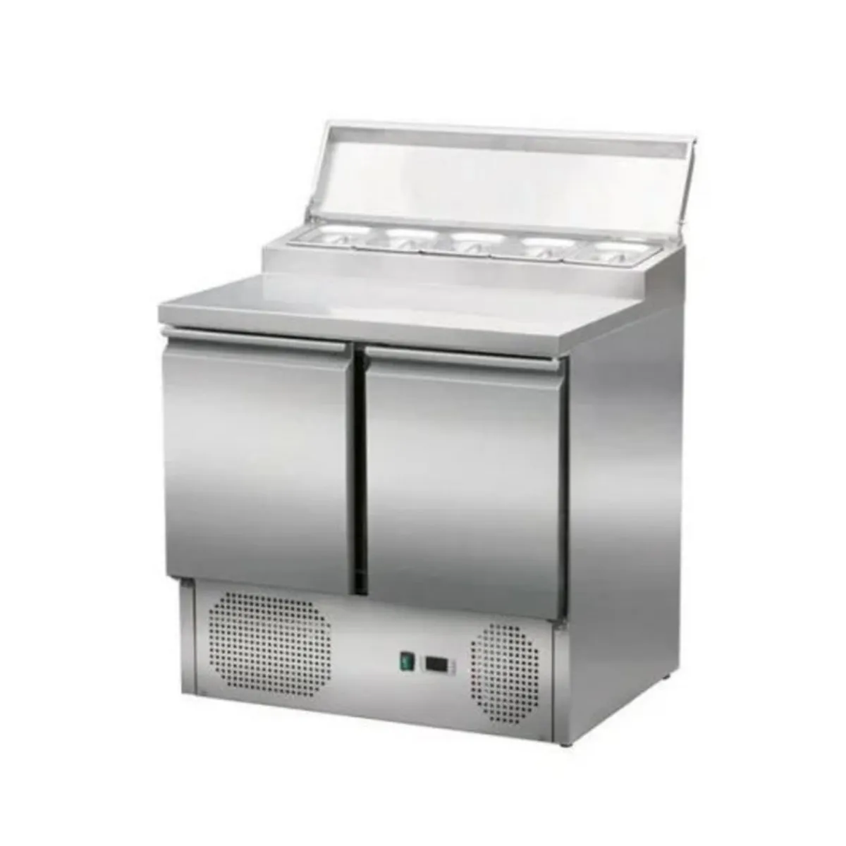 PROINOX Table de préparation réfrigérée froid positif 176 L 5 bacs Outlet