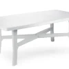 Aucune Table d'extérieur blanc New