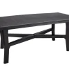 Table d'extérieur gris anthracite 180x100x72 cm - Aucune