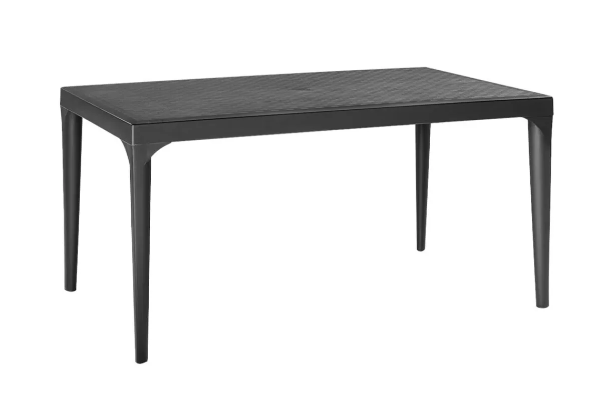 Aucune Table d'extérieur gris anthracite 150x90x74 cm Sale